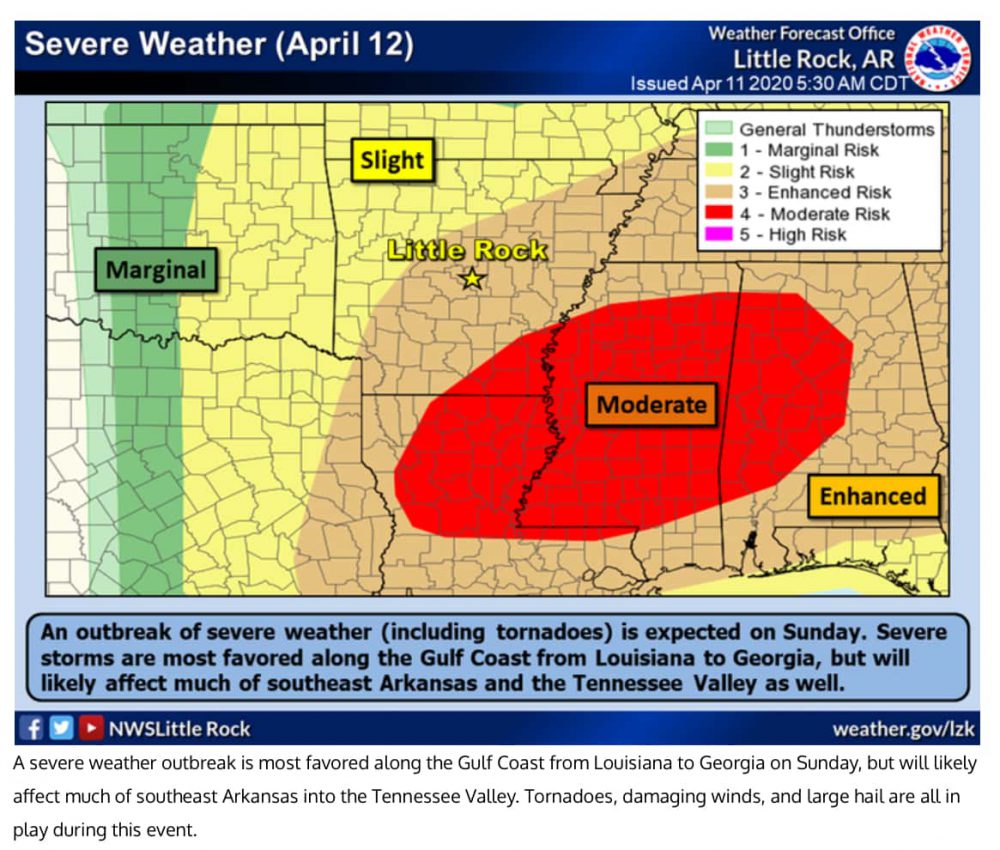 Deltaplex on lookout for severe weather this Easter weekend Deltaplex