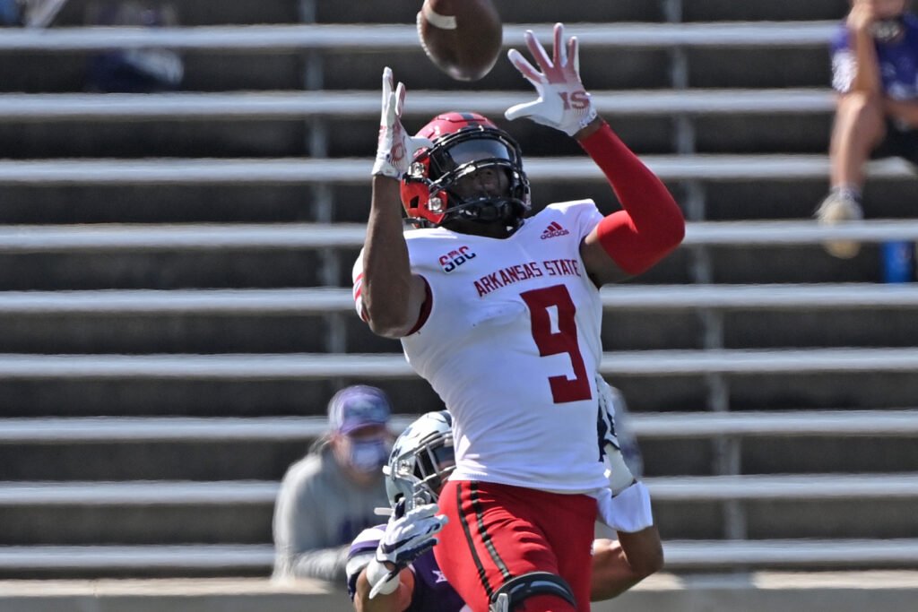 PFF Tabs A-State’s Adams Jr. Honorable Mention All-American