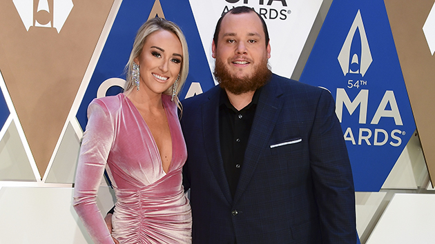 Luke Combs is offering an inside look at his wedding to wife Nicole with a ...