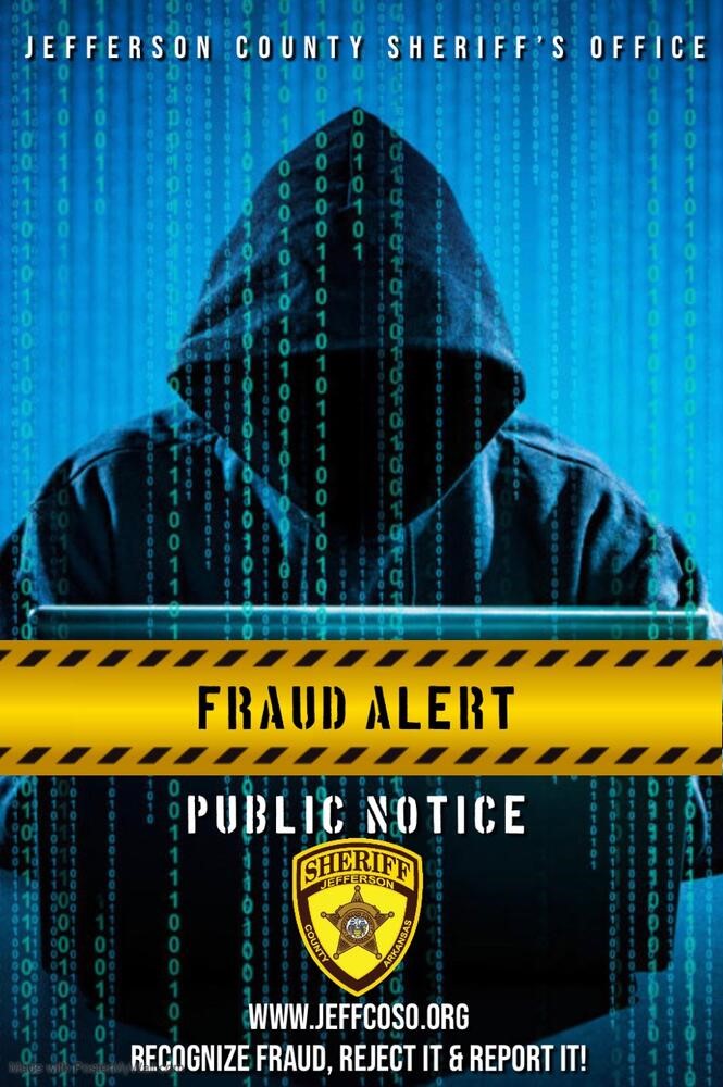 Jefferson County Sheriff’s Department warns residents about fraud alerts