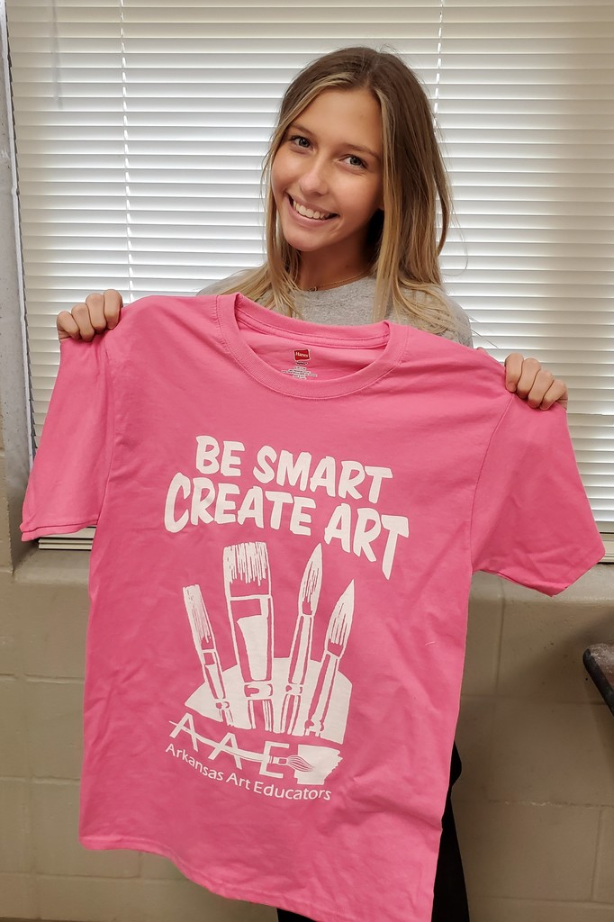 Star City teen wins Arkansas Art Educators Presidents Foundation t-shirt design contest