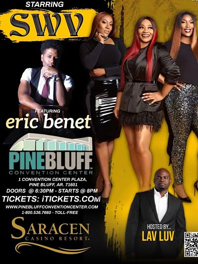 Pine Bluff Convention Center to Host R&B Concert for Homecoming