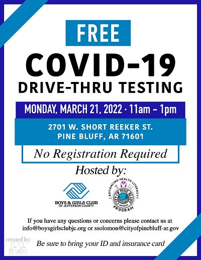 BGCJC and partners to host BiWeekly COVID-19 Drive-Thru Testing