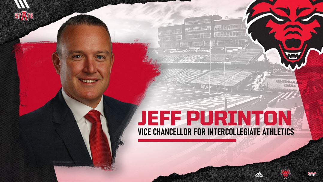 Purinton Named A-State Vice Chancellor for Intercollegiate Athletics