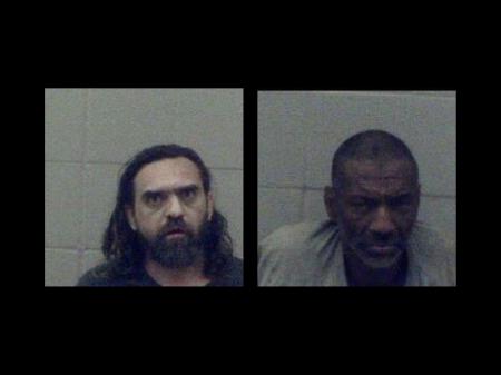 Two men arrested on several charges following alleged theft incident