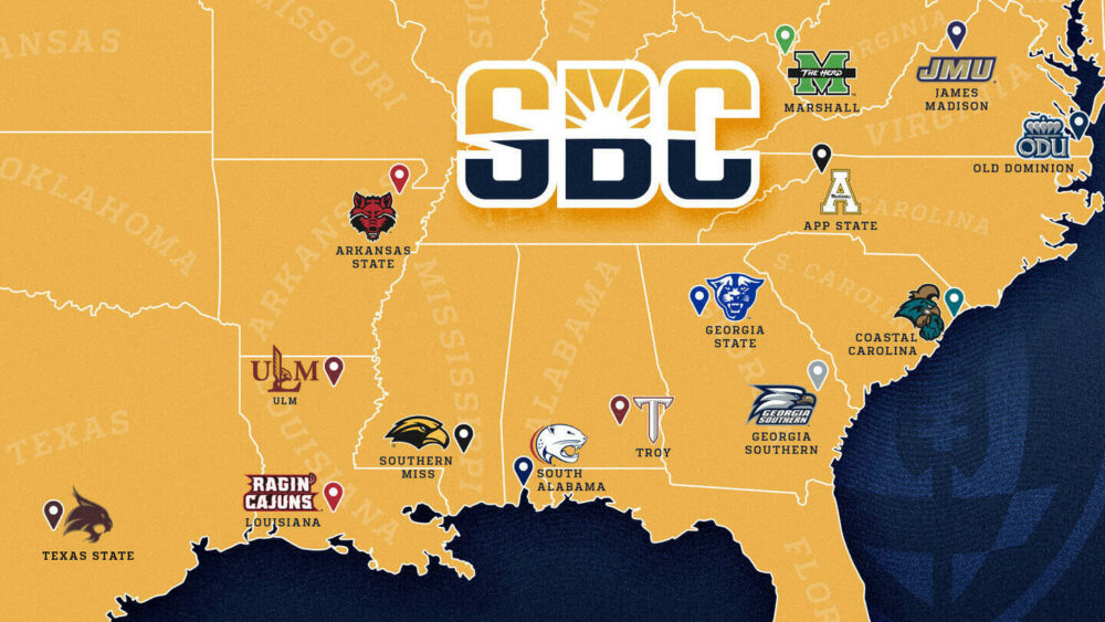 Sun Belt Conference James Madison, Marshall, Old Dominion, and