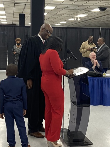 New council member Brunson talks about first meeting