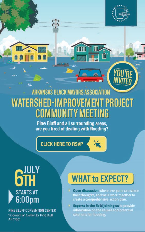 Watershed-Improvement Project Community Meeting at the Pine Bluff Convention Center
