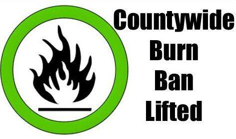 Burn Ban Lifted in Lincoln and Jefferson Counties