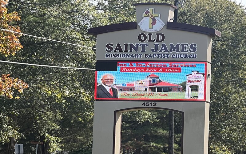 Old Saint James Missionary Baptist Church Hosts Community Wide Clothes Giveaway