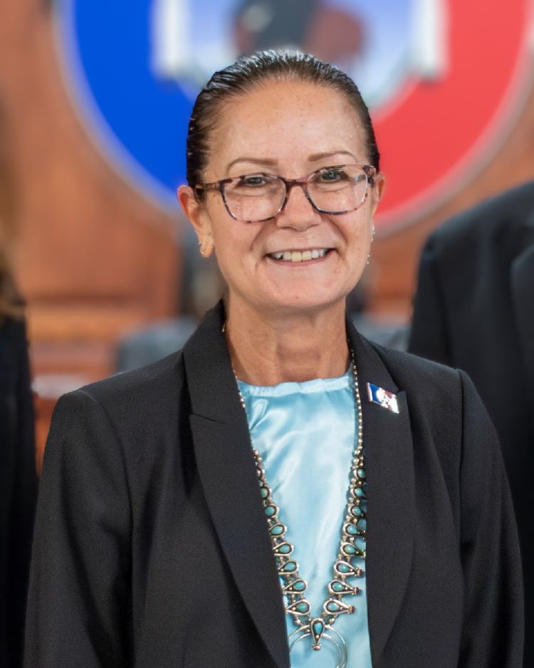 Wena Supernaw, Chair of the Business Committee of the Quapaw Nation visited with Greg and Wil this morning