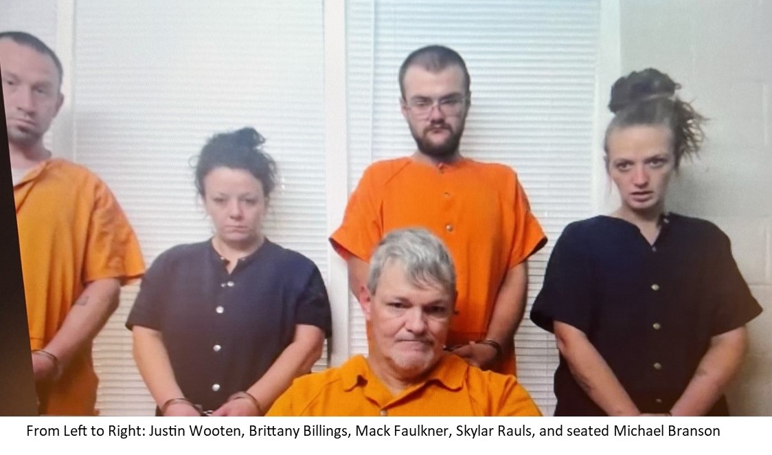 Five people being charged with knowingly exposing another person to fentanyl get bonds from $25k cash only to $150k secured