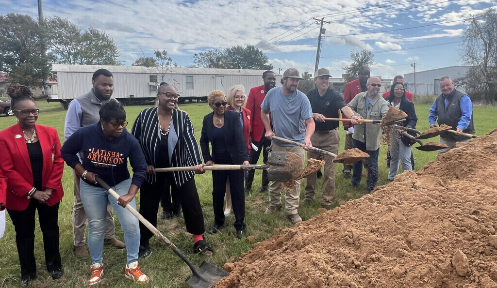 Home Again Pine Bluff breaks ground on 34 new houses in the Belair neighborhood