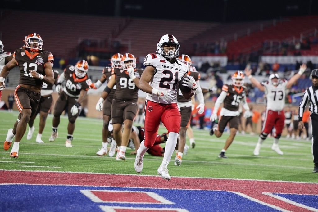 Red Wolves defeat Bowling Green 38-31 in 68 Ventures Bowl