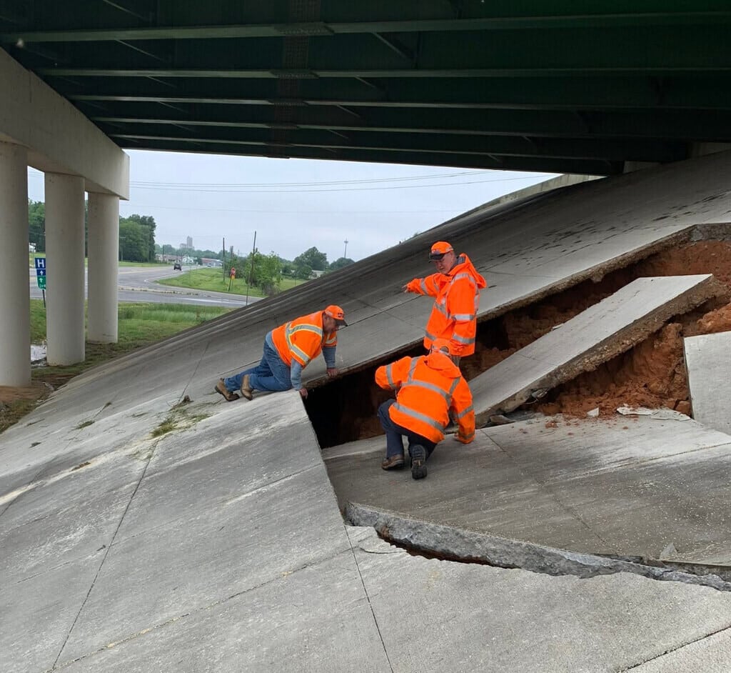 Highway 165 Bridge in Stuttgart Remains Safe Despite Cosmetic Damage