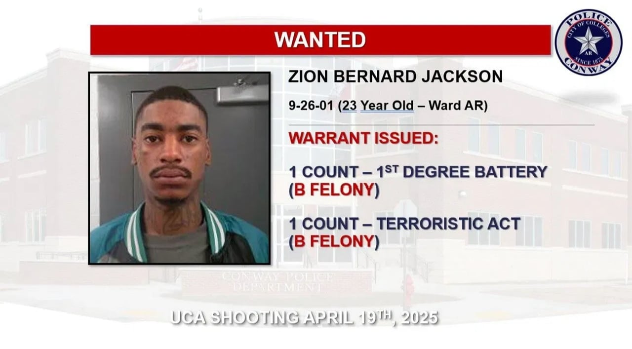 Fugitive Zion Jackson Evades Capture Twice in One Night After Arkansas Shooting