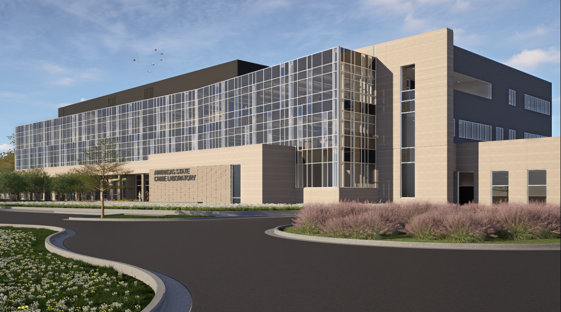 Arkansas Breaks Ground on State-of-the-Art Crime Lab