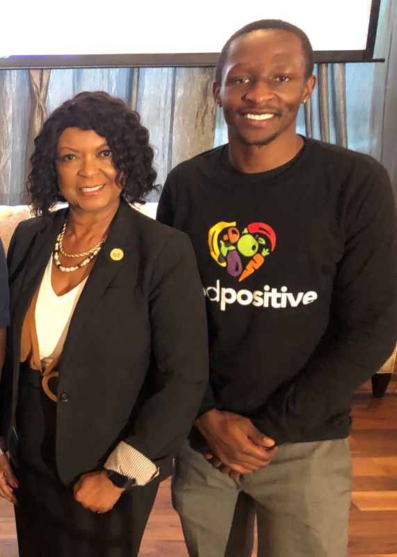 3-Dr. Suzzette Shaw Goldmon and David Opiri