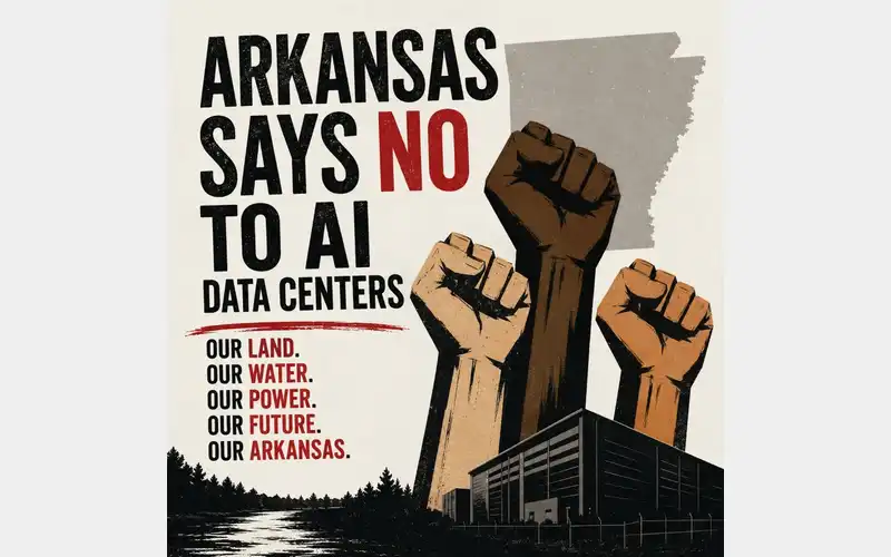 Arkansas Communities Join Nationwide Peaceful Protests Against AI Data Centers
